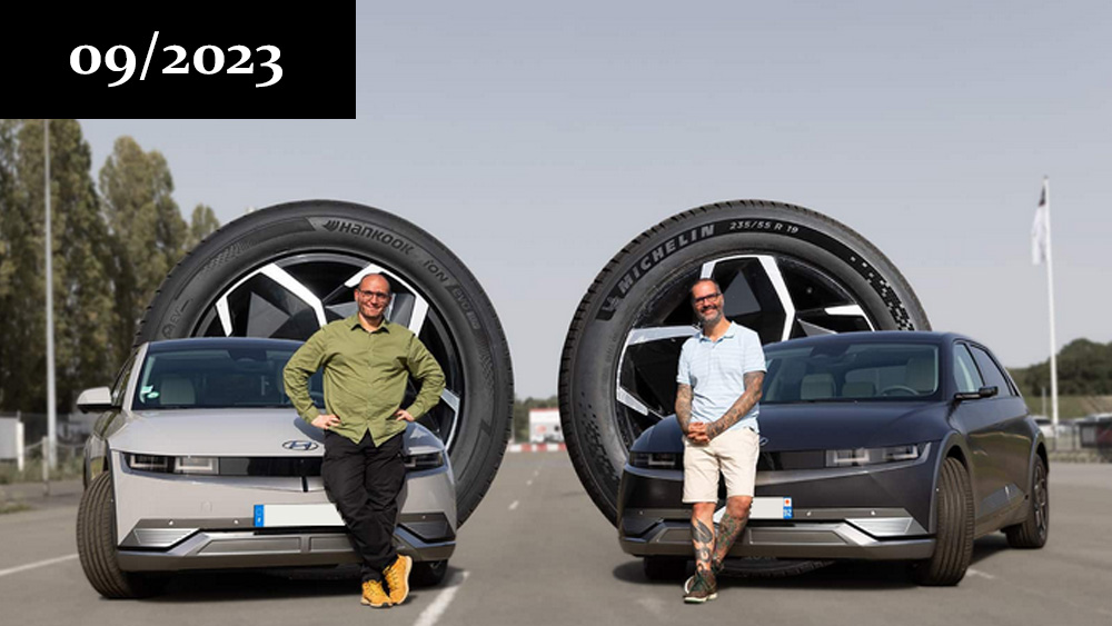 Test comparatif entre les pneus Hankook et Michelin