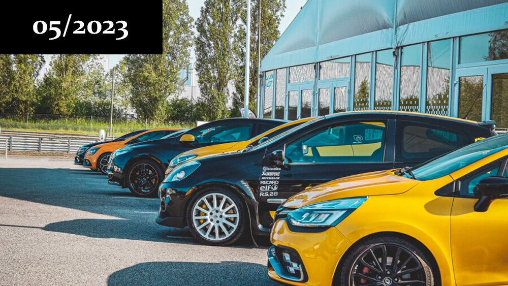 Exposition de voitures Renault Sport
